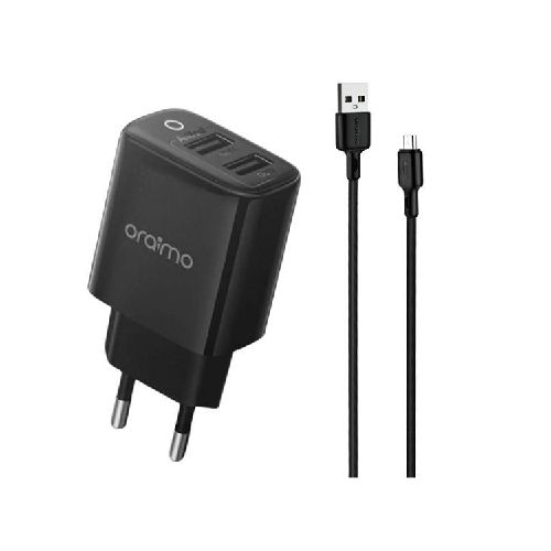 Cargador De Pared + Cable Usb - Micro Usb Oraimo Eu 2a 12w