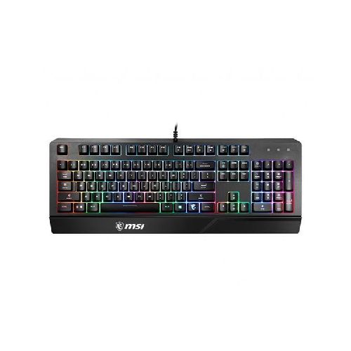 Teclado Gaming MSI GK20 Membrana Iluminacion 104 Teclas