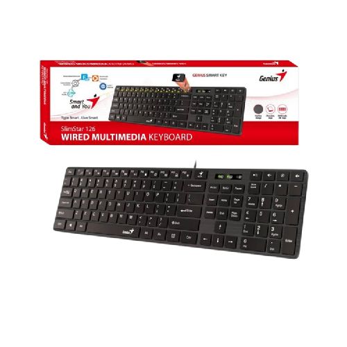 Teclado Genius Slimstar 126 USB