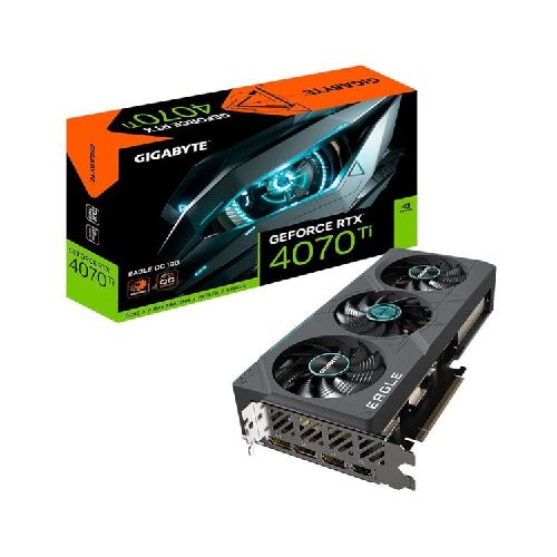 Tarjeta de Video Gigabyte GeForce RTX 4070 Ti Eagle 12G OC Edition GDDR6X