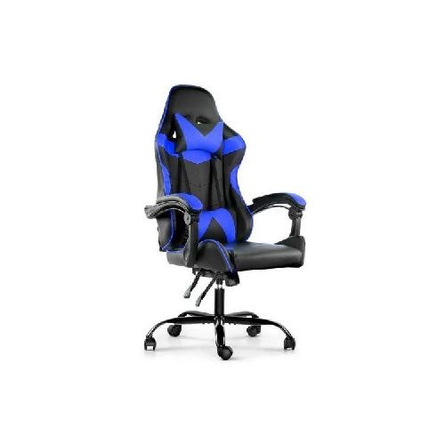 Silla Gamer Lumax ROM negro/azul