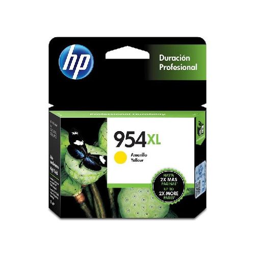 Cartucho de tinto HP 954xl Ink cartridge Amarilla