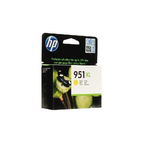 HP 951XL - 17 ml - Alto rendimiento - amarillo - original - cartucho de tinta - para Officejet Pro 251, 276, 8100, 8600, 8600 N911, 8610, 8615, 8616, 8620, 8625, 8630, 8640