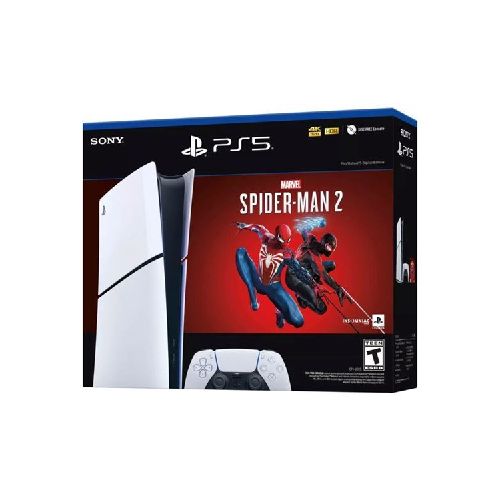 Consola Digital Ps5 Slim Sony 16gb 1Tb Spider-Man 2