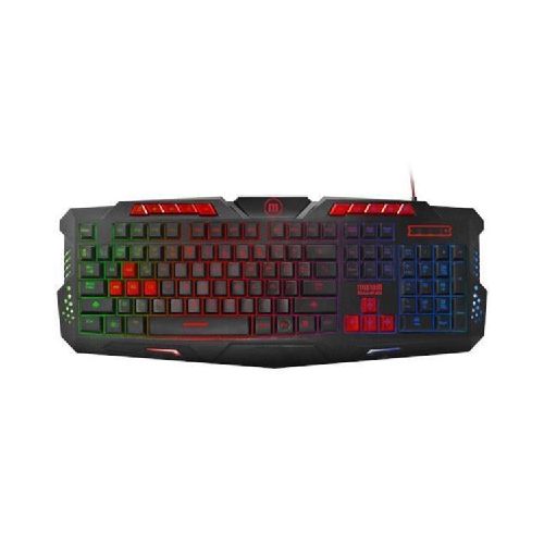 Teclado Gamer Membrana Maxell Samurai Ca-kb-1200 Gaming Rgb