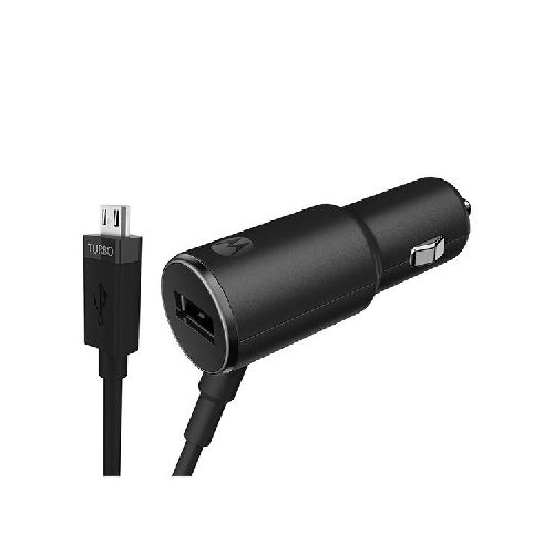 Cargador Para Auto Motorola Turbopower 25 Usb A + Micro Usb