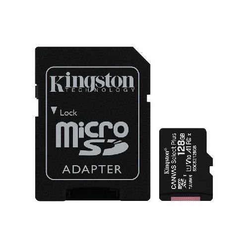 Memoria Micro Sd Kingston 128GB Con Adaptador Sd