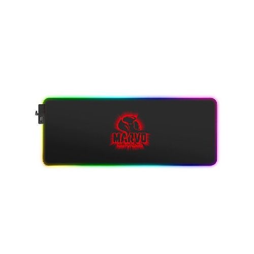 Mousepad Marvo Pro G45 Superficie De Microfibra Y Luz De Fondo