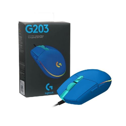 Mouse Logitech RGB Lightsync azul