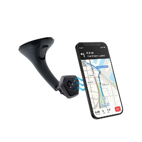 Soporte Magnético Para Celular Naztech MagBuddy 360° Ventosa