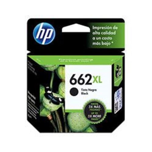 HP 662XL - Alto rendimiento - negro - original - Ink Advantage - cartucho de tinta - para Deskjet 1516, Ink Advantage 15XX, Ink Advantage 26XX, Ink Advantage 46XX