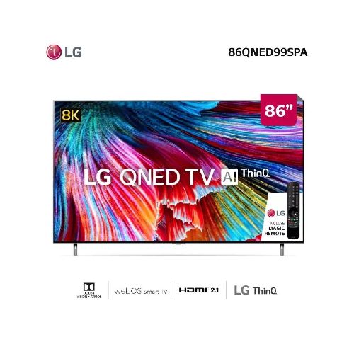 Smart TV LG 86 QNED 8K