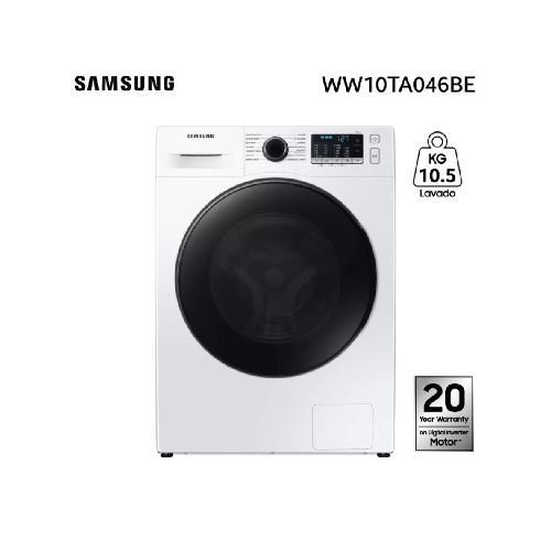 Lavarropas Samsung 10.5 Kg inverter WW10TA046BE