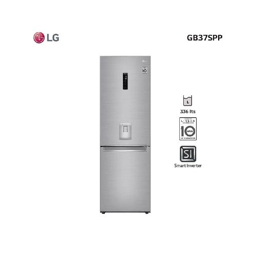 Heladera LG 336 litros freezer inferior