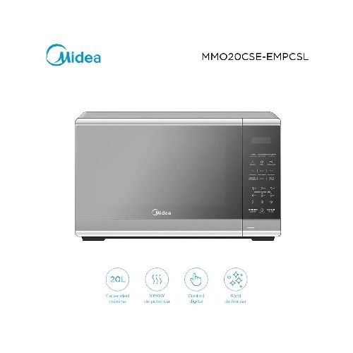 Microondas Midea 20 Litros MMO20CSEEMSL