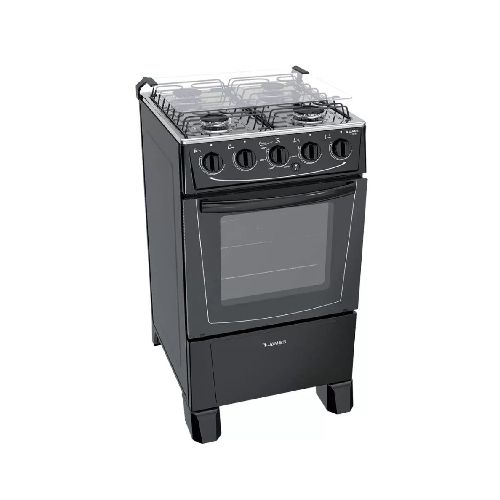 Cocina a Gas James 4 Hornallas C 105 B NEGRA