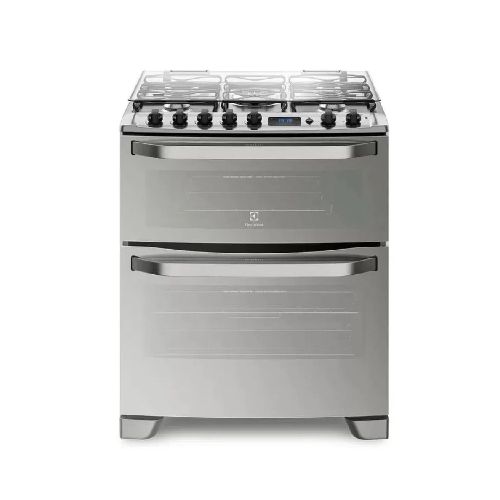 Cocina a gas doble Horno 5 hornallas Electrolux