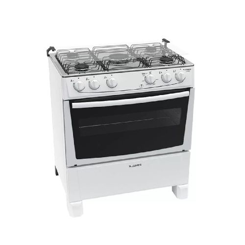 Cocina a Gas James 5 Hornallas C 150 B BLANCA