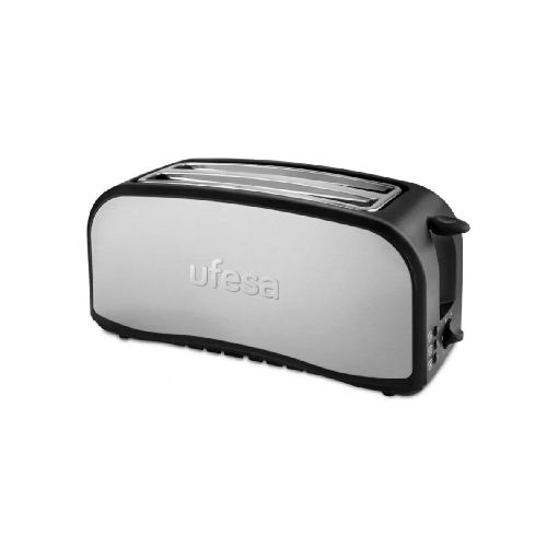 Tostadora Ufesa Inox 4 rebanadas