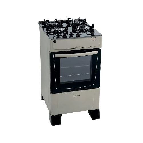 Cocina a gas James 4 hornallas C690V TITANIUM