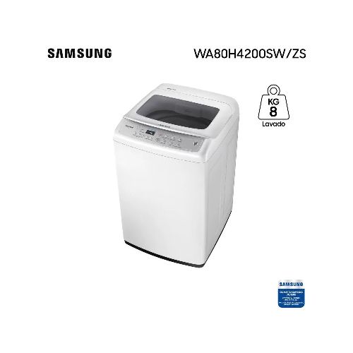 Lavarropas Samsung 8 Kg carga superior