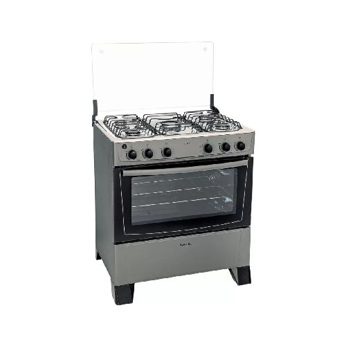 Cocina a gas James 5 hornallas C 150 B TITANIUM