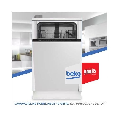 Lavavajillas Panelable 10 Servicios Beko