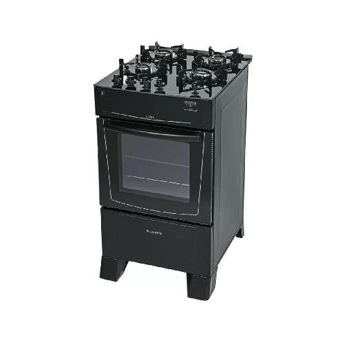 Cocina a gas James 4 hornallas C690V NEGRO