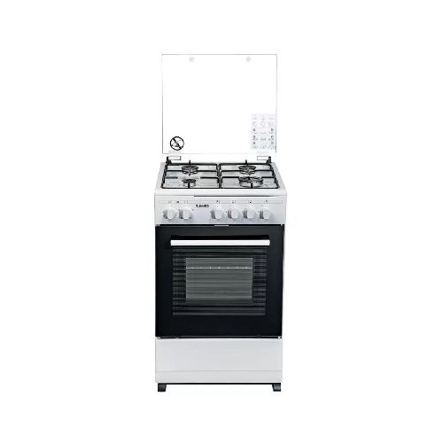 Cocina combinada James 4 hornallas blanca C-550 TKS BL