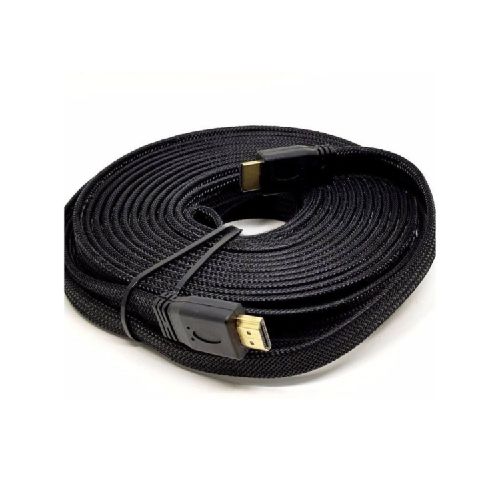 Cable HDMI 10 Metros Full HD 4k Plano Mallado Macho a Macho