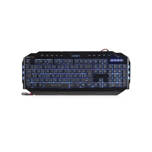 Teclado Gamer Usb Led Español Crown CMKG-403