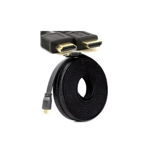 Cable HDMI 5 Metros Full HD 4k Plano Mallado Macho a Macho