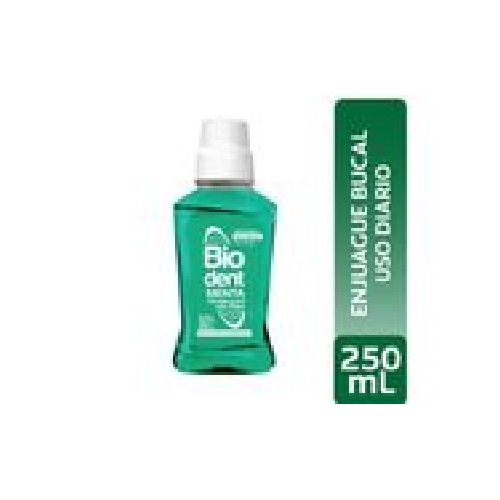 Enjuague Bucal Biodent Menta Plastico 250Ml