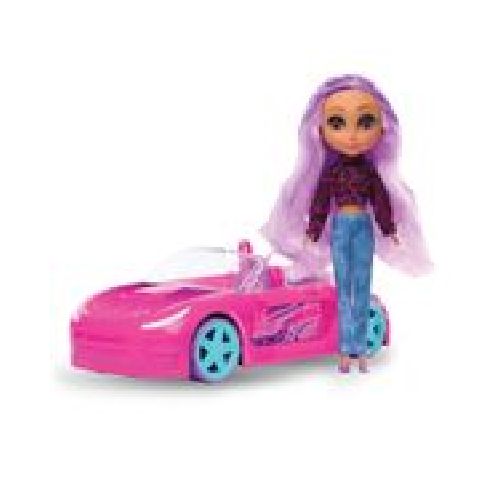 Muñeca Little Bebops 10 Inch Fashion Con Auto