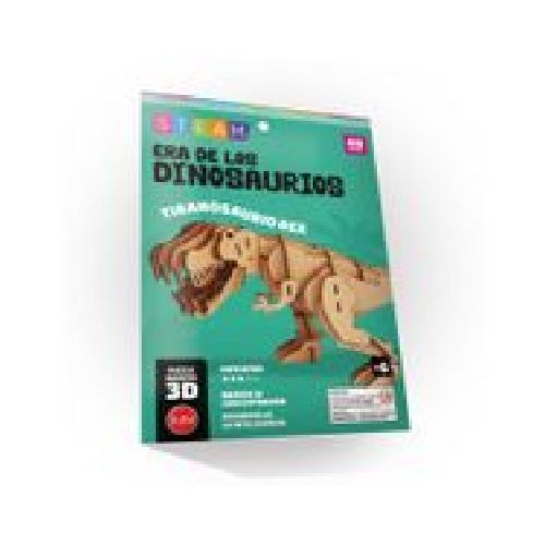 PUZZLE ROYAL DINO MADERA 49PCS 3D