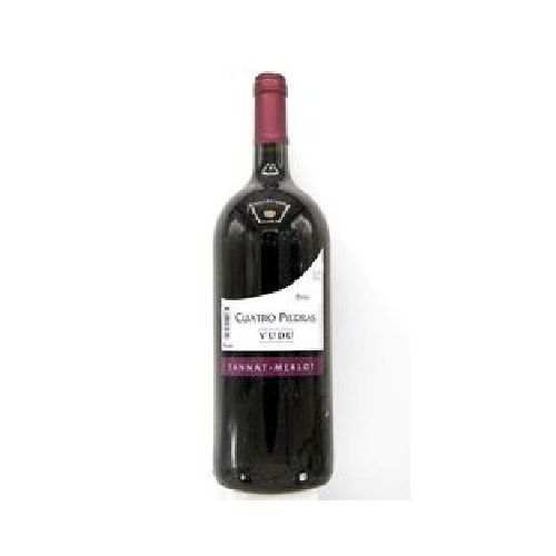 Vino Vudu Cuatro Piedras Tinto 1.5Lt .