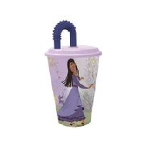 VASO DISNEY WISH 430ML CON SORBITO INFANTIL