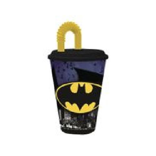 Vaso Warner Batman 430Ml Con Sorbito