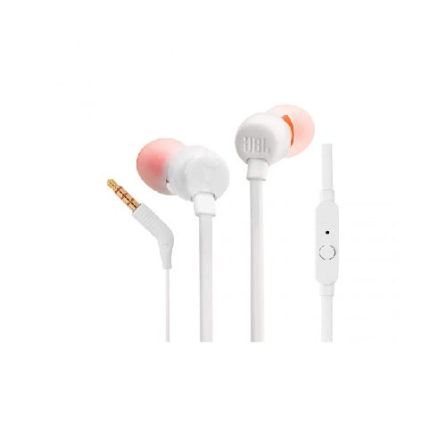 Auriculares JBL Tune 110 color blanco