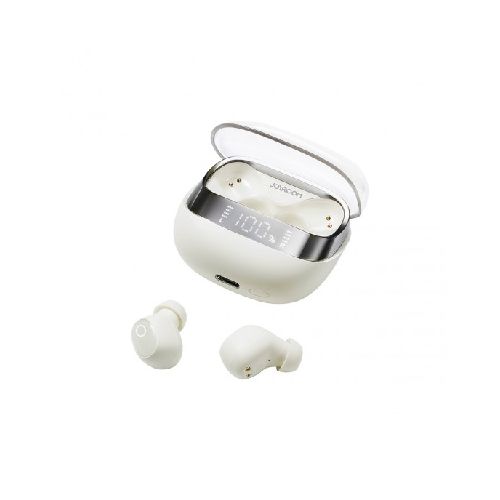 Auriculares inalámbricos Joyroom Jdots Series color blanco