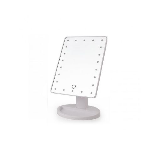 Espejo rectangular con luces led