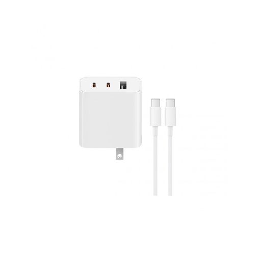 Cargador Xiaomi 67W GaN 2C1A color blanco