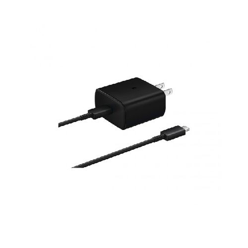 Cargador original Samsung Super rapido de 45W color negro