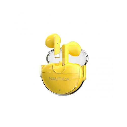 Auriculares Nautica Buds T320 color amarillo