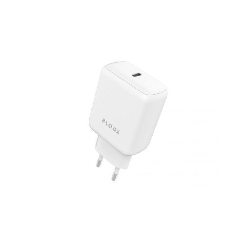 Ficha cargador de pared USB-C 20W color blanco