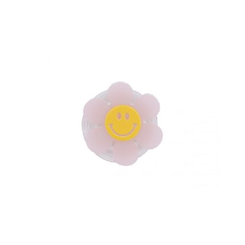 Anillo soporte para celular diseño flor rosa