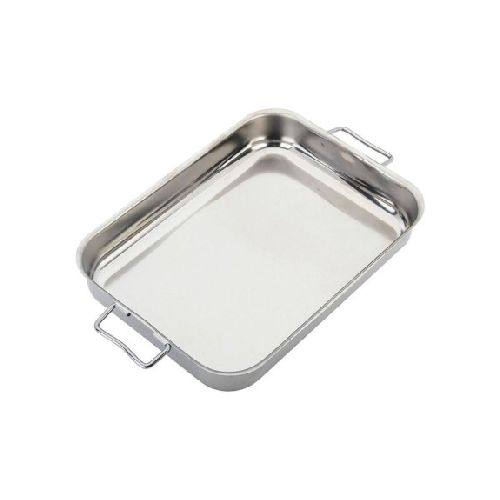 Asadera inox a/movil 40x28x5.6 cm