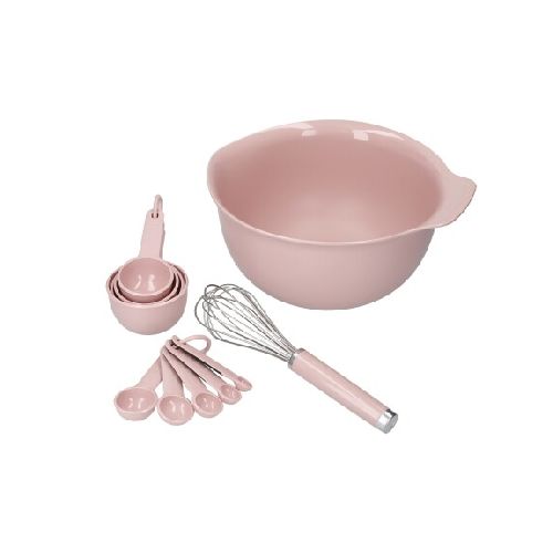 Set 4 piezas para hornear con bowl Dried Rose KitchenAid