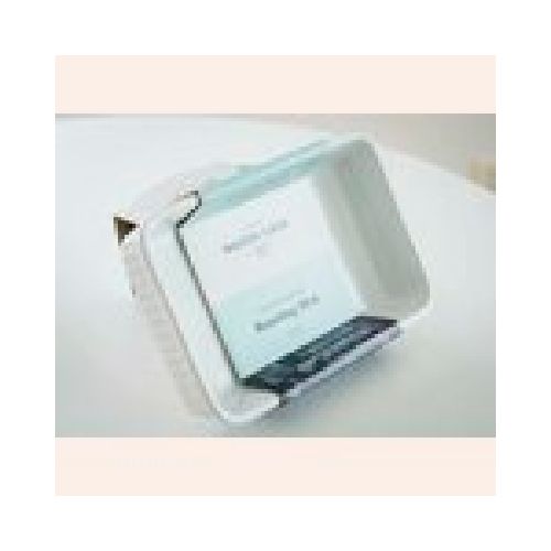 FUENTE DE CERAMICA MASON CASH - RECTANGULAR - BLANCO - 23 CM