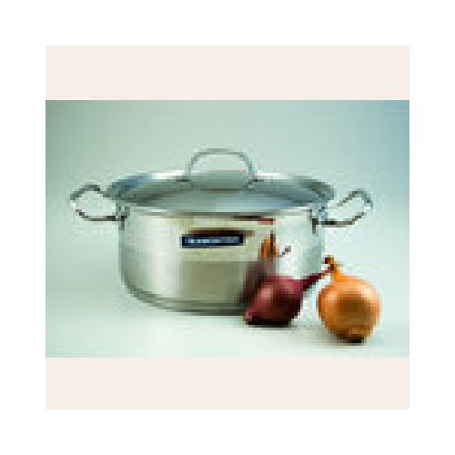 CACEROLA INOX CON ASAS TRAMONTINA - 24 CM